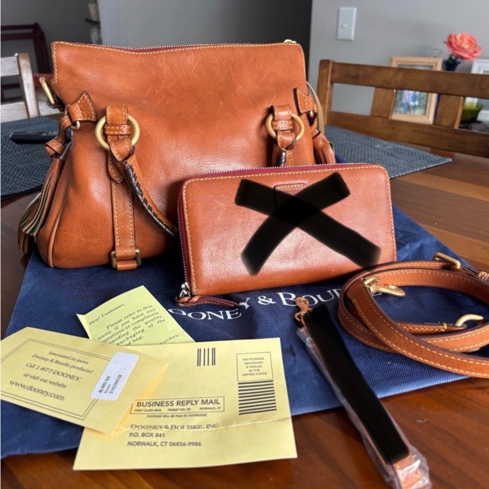 Dooney & Bourke Original Florentine Satchel - Picture 9 of 11